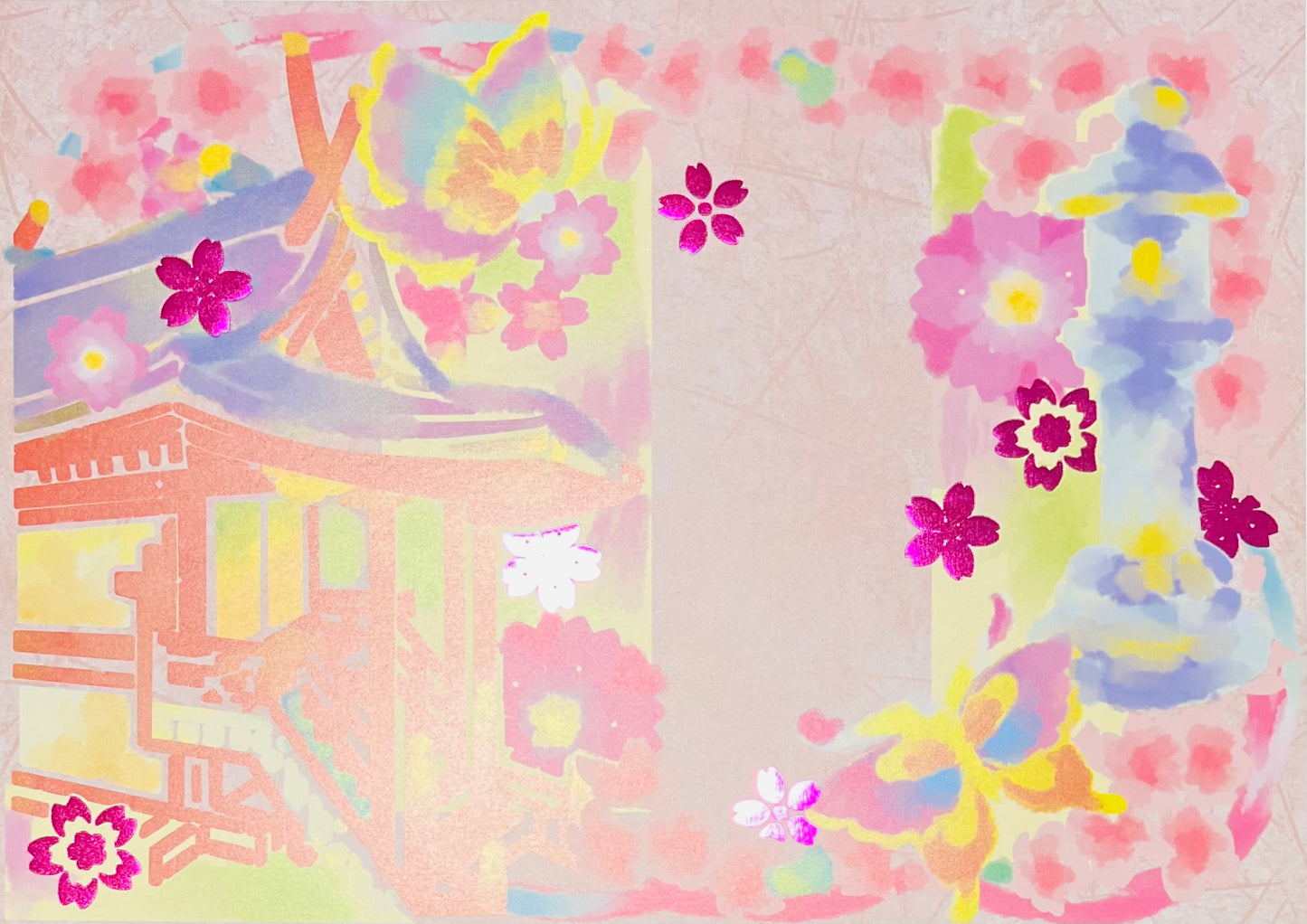 令和7年春の切り絵御朱印